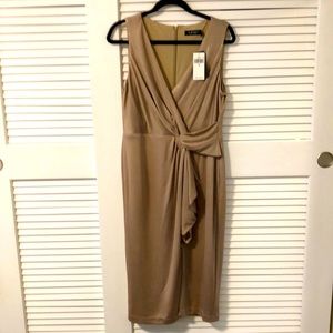 Ralph Lauren gold shimmer dress